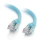thumbnail image 1 of Cable Ethernet Cat6a Blindado C2G Aqua 2,7 m, 1 of 3