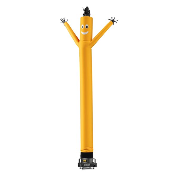 Tubo inflable LookOurway Air Dancers para hombre, 6 m de altura, amarillo