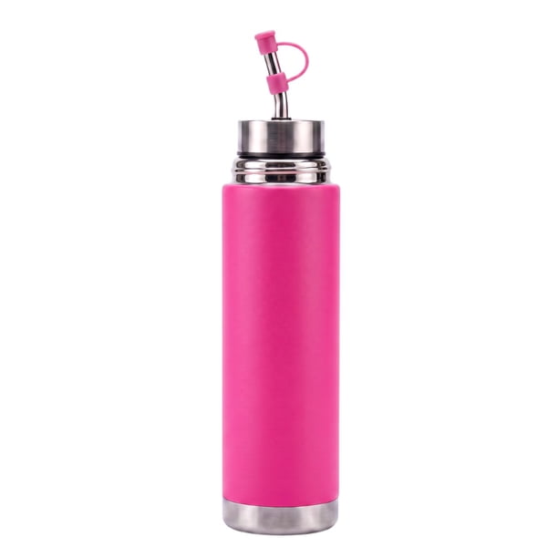 Mate Listo 750 Ml Acero Inoxidable Con Bombilla Autocebante rosa