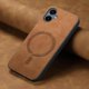thumbnail image 5 of Magnetic Slim Case for Samsung Galaxy A06 with Camera Guard & Anti-Scratch Back Brown, 5 of 6