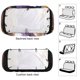 thumbnail image 3 of Trébol Negro-theme Car Rear Seat Covers Back Elastic Flexible Car Seat Covers Decorative Fits Most Cars 120x59x76cm, 3 of 6