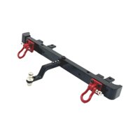 Bothyi - Accesorio De Parachoques Trasero Para Coche Rc 1/12 Para Mn82 Lc79 Rc Crawler Car Trucks Diy Negro