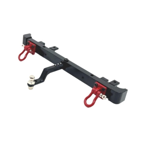 Bothyi - Accesorio De Parachoques Trasero Para Coche Rc 1/12 Para Mn82 Lc79 Rc Crawler Car Trucks Diy Negro