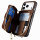 thumbnail image 3 of Funda Tipo Cartera con Correa Cruzada para iPhone 17 Pro Max Protección Contra Golpes Marrón, 3 of 6