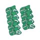 thumbnail image 1 of Juego De 9 Fundas De Hierro Para Golf, Para Deportes Al Aire Libre, Resistentes Al Desgaste, Para Palos De Golf, Color Verde Claro, 1 of 5