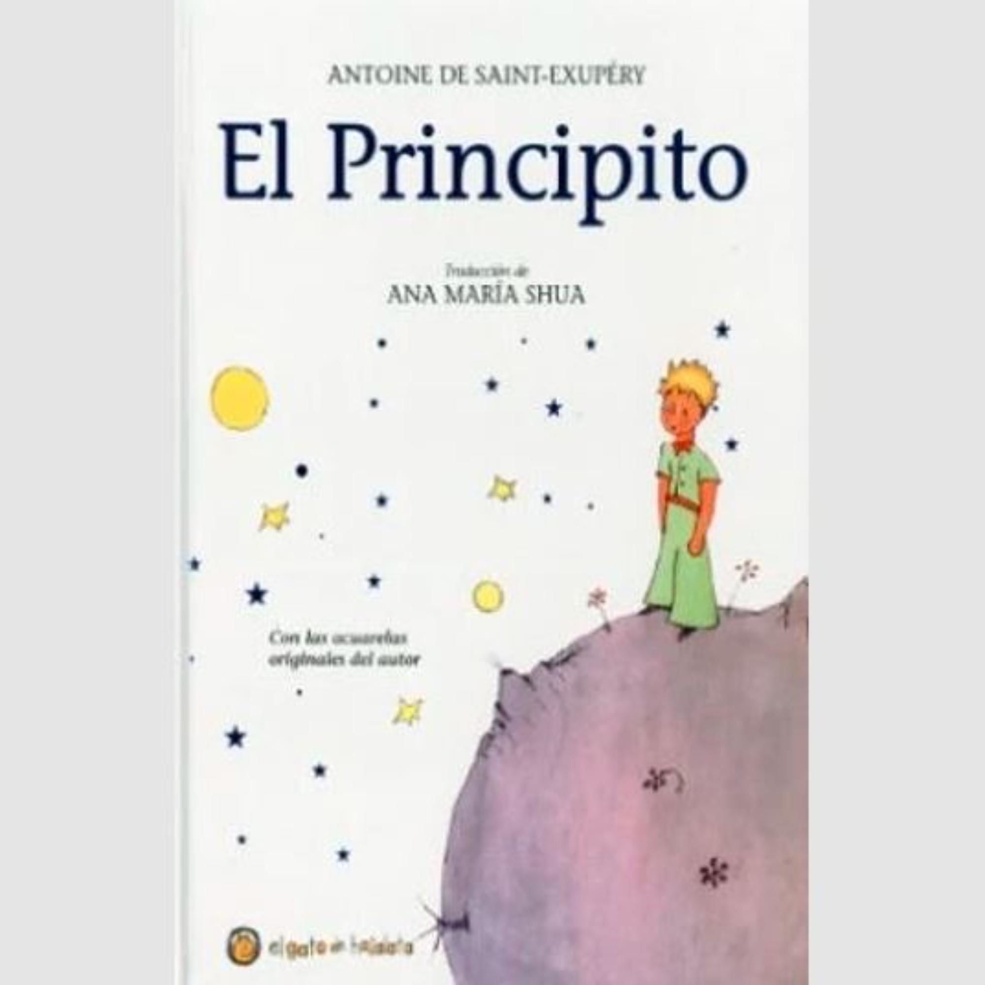 El Gato De Hojalata - El Principito - Tapa Dura Blanca - Antoine De Saint Exupery