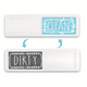 thumbnail image 1 of Never Guess Again with Our 1pc Universal Clean Dirty Sign for Dishwasher or Refrigerator - Magnetic Stainless Steel with Strong Magnet, Standard Size, and Washable Design - Perfect for Keeping Your Di, 1 of 4
