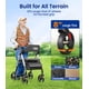 thumbnail image 4 of Andadera Rollator VOCIC Z21 con asiento, soporte de 160 kg y 8 ruedas, 4 of 9