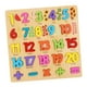thumbnail image 5 of Juego de combinación de tablero de rompecabezas de madera, Juego de tablero de rompecabezas de construcción Habilidades básicas Preescolar para niños Número L, 5 of 5