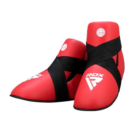 Protector De Pie Par Rdx - Wako Foot Cert T1 Protect - Rojo - Wfl-T1R- L