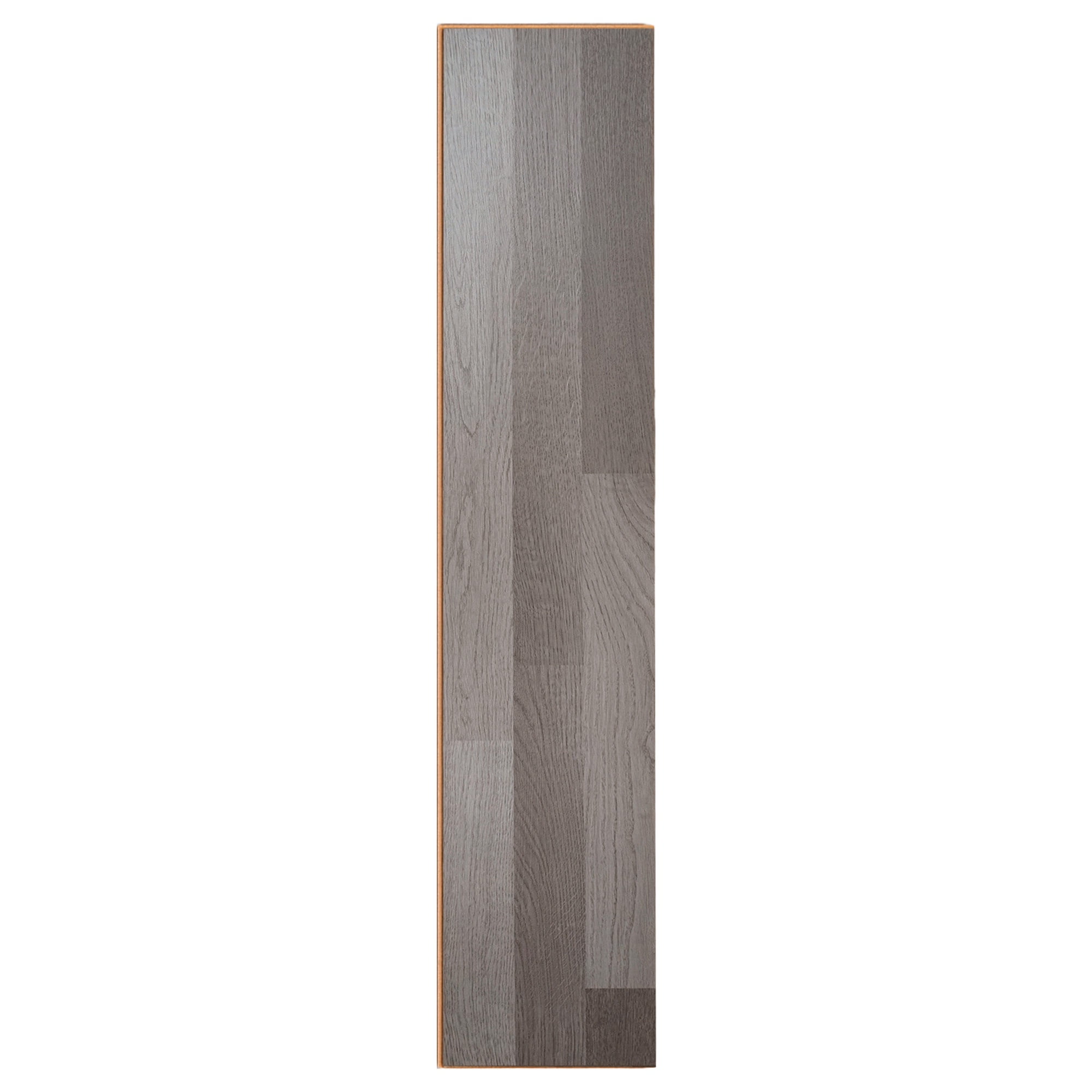 Joytek - Piso Flotante Teca Gris Resistente Al Agua 122x20 Cm - 8 Mm -2.47 M2
