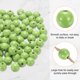 thumbnail image 4 of Uxcell 100pcs 16mm cuentas de madera verde claro 4.3mm agujero grande cuentas redondas de madera sueltas para hacer joyas collares pulseras manualidades bricolaje macramé decoraciones, 4 of 7