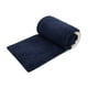 thumbnail image 5 of Manta de franela Nautica 127x152 Fluffy suavidad superior azul marino, 5 of 7