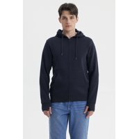 Fashionspark - Polerón Hombre Full Zipper Azul Marino- Ll