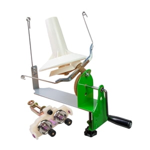 Bothyi - Bobinadora De Hilo Manual Con Apertura De 0 A 4,5 Cm, Bobinadora De Lana Para Coser Fibras Y Hacer Crochet Con Guía De Hilos