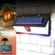thumbnail image 1 of 1pc 190 LEDs Upgrading Solar Light Wall, Outdoor Security Lighting, Night Light, Waterproof IP65 Motion Sensor Detector, 4-mode Garden, Rear Door, Stair, Fence, Deck, Courtyard, Driveway, 1 of 2