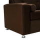 thumbnail image 3 of Sofa Vivo 3c Felpa 12 Chocolate, 3 of 5