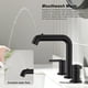 thumbnail image 4 of Grifo de baño KENES LJ-9058A-2 negro mate 20 cm, 4 of 9