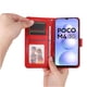 thumbnail image 5 of Funda tipo cartera FOXDOCK para Xiaomi Poco M5 4G , diseño girasol en relieve, cuero PU, cierre magnético, soporte y tarjetero, 5 of 5