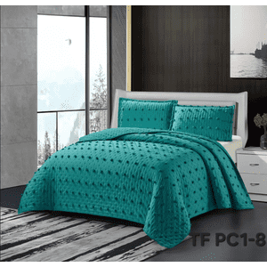 Tecnocasa - Cubrecama 1 5 Quilt Verano Semi Acolchados Diseño De Flores