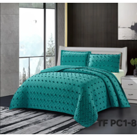Tecnocasa - Cubrecama 1 5 Quilt Verano Semi Acolchados Diseño De Flores