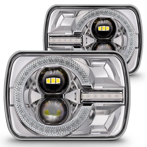 Faros Led Online Led Store H6054 Chrome 5X7 7X6 Pulgadas