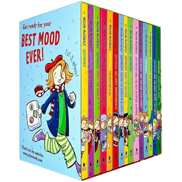Colección de 15 libros de Judy Moody – Set de libros WALKER BOOKS