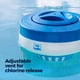 thumbnail image 2 of Dispensador flotante de cloro 440 para piscina con lengüetas de 5 x 3 pulgadas, 2 of 6