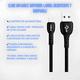 thumbnail image 3 of Cable micro USB de 3 metros para carga rápida y PS4 Negro, 3 of 3