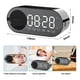 thumbnail image 2 of Reloj Digital Despertador Led Con Bocina Bluetooth Y Radio Negro, 2 of 7