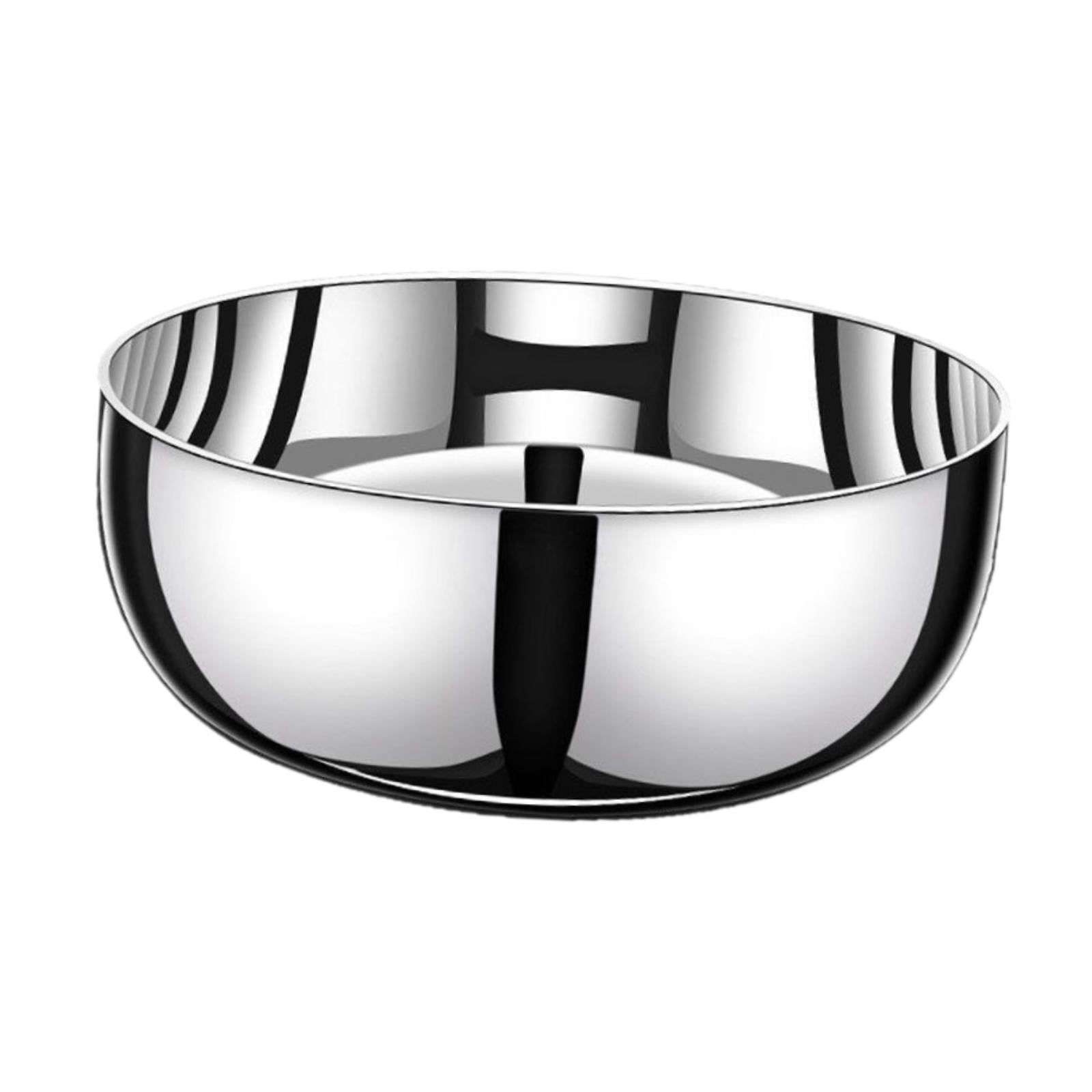 Magideal - Cuenco De Acero Inoxidable, Sartén Para Catering De Alimentos, Recipiente Multiusos Para Preparación De Cocina, Recipiente Para Cereales Para Almacena 30 Cm