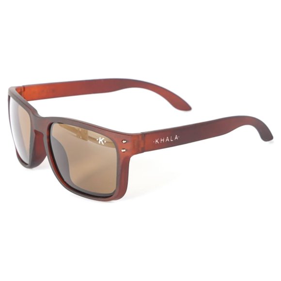Lentes De Sol Wayfarer Café Oscuro Uv400