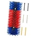 thumbnail image 4 of Cepillo para rascar ganado, cepillo para rascar la espalda de los animales, para el aseo, con kit de tornillos, cepillo para vacas, kit completo de azul rojo, 4 of 5