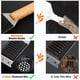 thumbnail image 3 of Cepillo para parrilla SIMPLETASTE duradero con raspador y cabezal adicional, 3 of 7