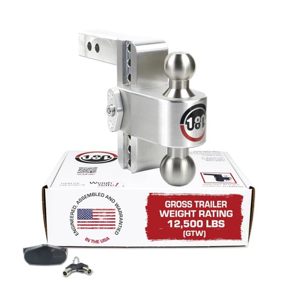 Montaje de bola de enganche Weigh Safe 15 cm 5 670 kg 2 pulg.