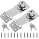 thumbnail image 2 of set 2 Cerradura Seguridad Llave Puerta Principal Cajón 2.5 Pulgada, 2 of 8