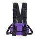 thumbnail image 3 of Hombres Chaleco De Plataforma De Pecho Bolsa De Arnés Para Exteriores Bolsa Deportiva Bolsa De Hombro Soporte Para Teléfono Morado, 3 of 5