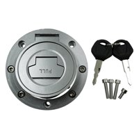 Magideal - Tapas De De Para Motocicleta, Bloqueo De Cubierta, Accesorio De Aleación De Aluminio Con Llaves Para Fz 09 Fz1 Xj600S