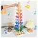 thumbnail image 4 of Wooden Rolling Ball Tree Baby Rolling Bead Track Rainbow Building Blocks Music Tree Montessori Children's Early Education Puzzle Toys Color Recognition, 4 of 4