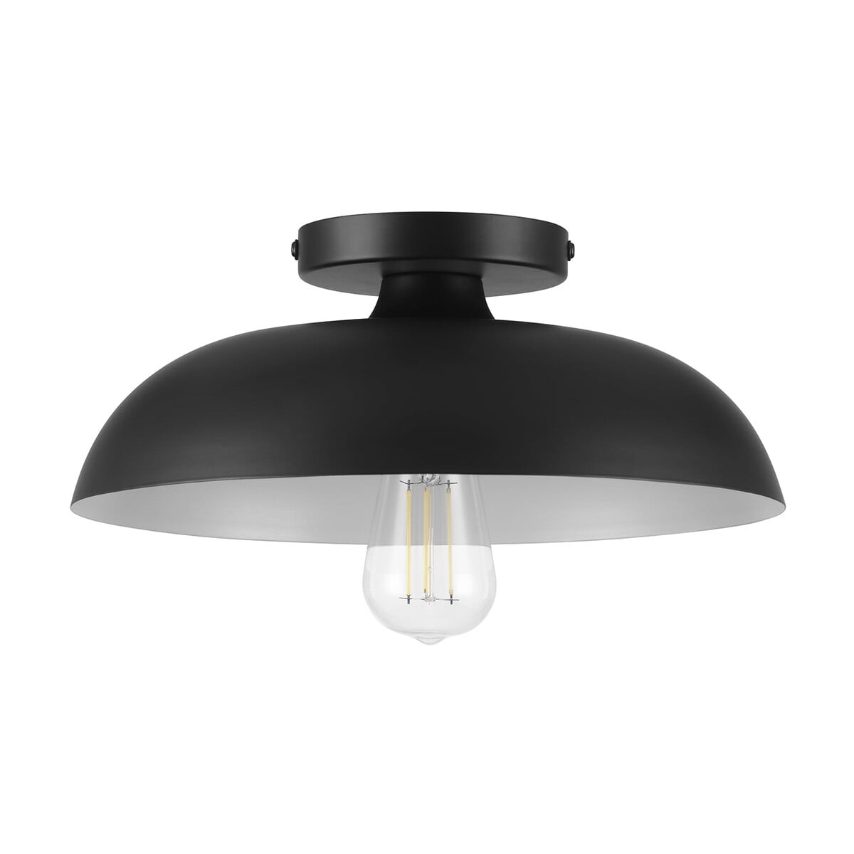 Lampara Techo Better Homes Gardens Negro Mate 1 Luz E26