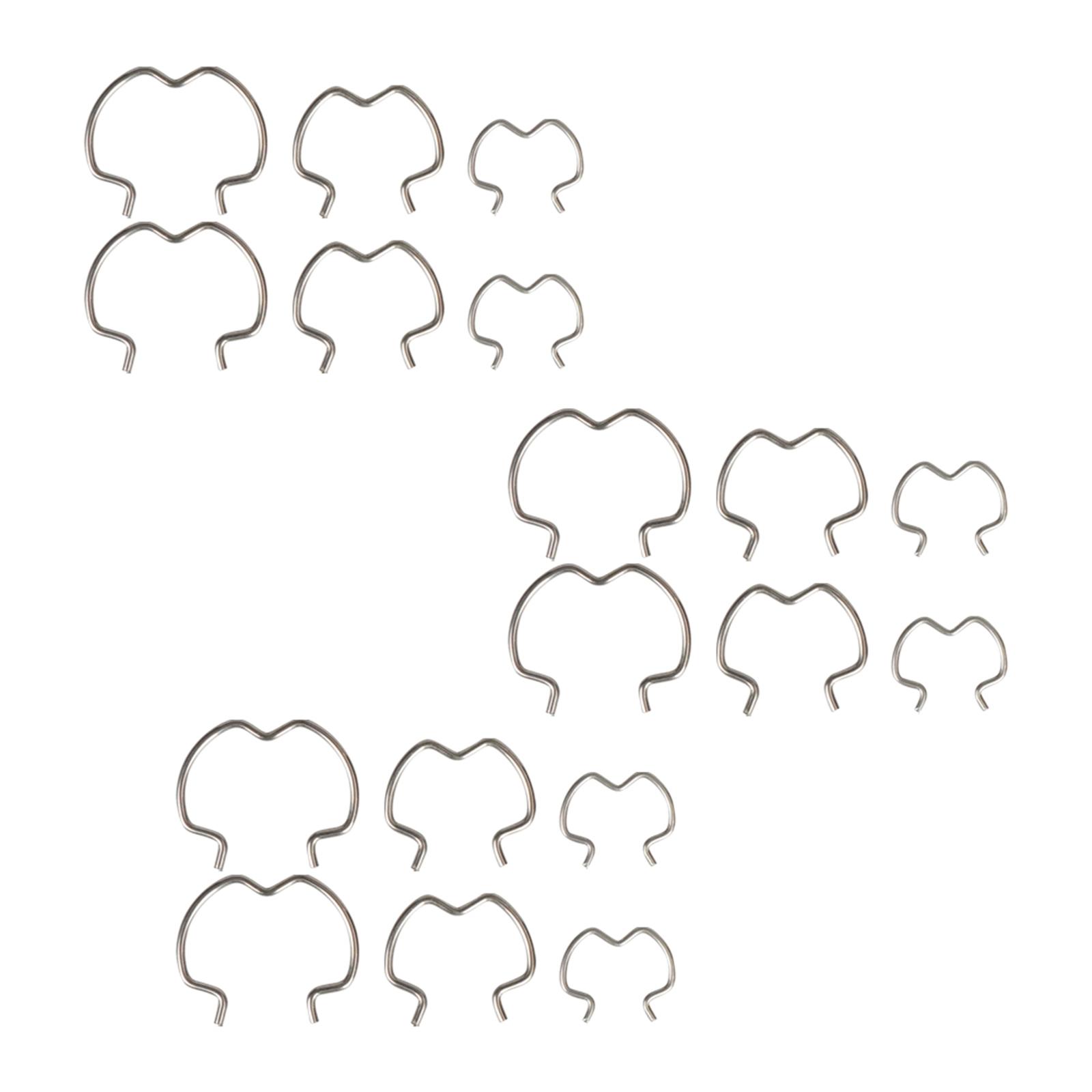 Magideal - Abrazaderas De Línea De Enfriador De Transmisión, Clip De Conexión Rápida, Piezas De Repuesto Duraderas, Dispositivo Resistente 6-3/8 6-1/2 6-5/8, 800