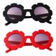 thumbnail image 1 of Linda Flor De Sol Ni?os Ni?a Ni?a Suave Plástico UV400 Gafas De Sol Rojo + Negro, 1 of 5