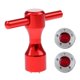thumbnail image 2 of Pesos Personalizados De Golf De 2 Piezas + Llave Para Putters Scotty Cameron 20G Rojo, 2 of 5