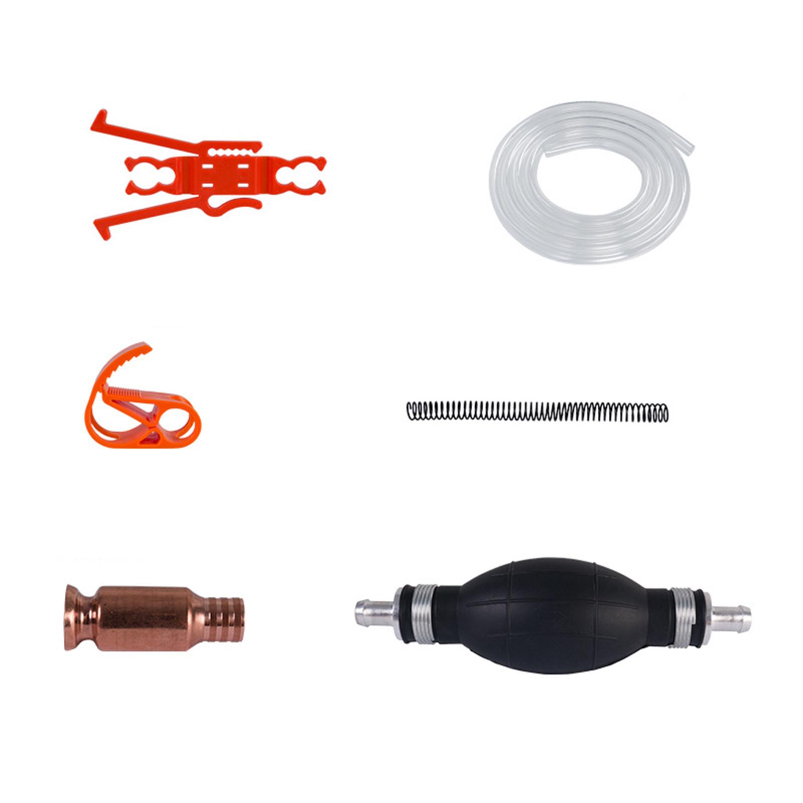 Ioensy - Bomba De Sifón Manual Premium Vehículo Emergencia Automotriz Gasolina Sifón Manguera