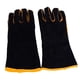 thumbnail image 1 of Guantes De Soldadura Negros Cómodos Guantes Resistentes Al Calor Para Horno Parrilla Barbacoa, 1 of 3
