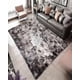 thumbnail image 3 of Alfombra Peluda 180x200 Color Blanco Con Negro, 3 of 4