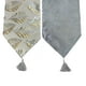 thumbnail image 3 of Camino De Mesa Con Diseño Gris con Dorado 180x33 cm, 3 of 3
