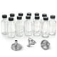 thumbnail image 1 of Botellas de vidrio AOZITA de 60 ml con tapas y embudos, paquete de 12, 1 of 3
