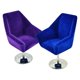 thumbnail image 1 of 2pcs Dollhouse Arm Chair 1:12 Escala Sillones Flocados Muebles Para Ni?os, 1 of 5