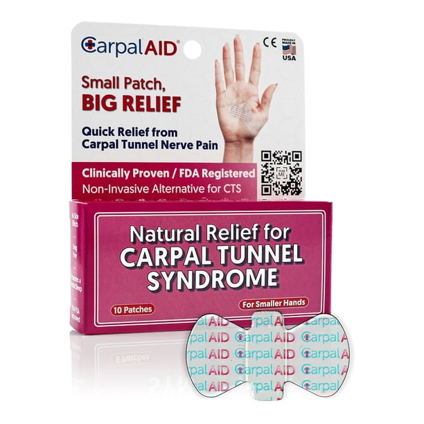 Parche de vendaje CarpalAid 10 unidades tamaño pequeño | Lider
